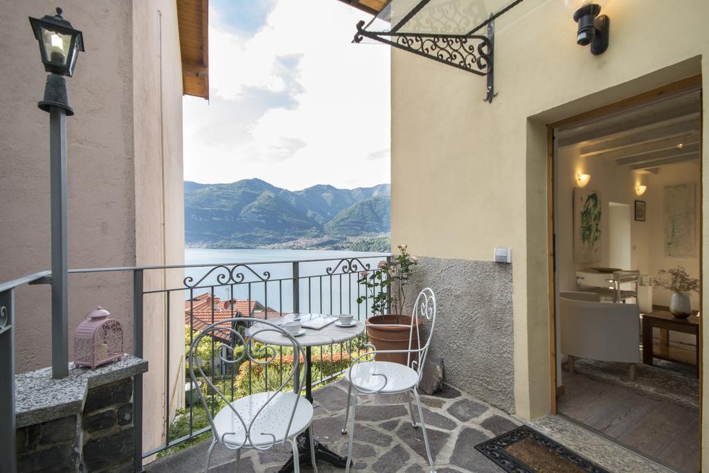 Ferienwohnung Rustico Vista Lago Lezzeno Exterior foto