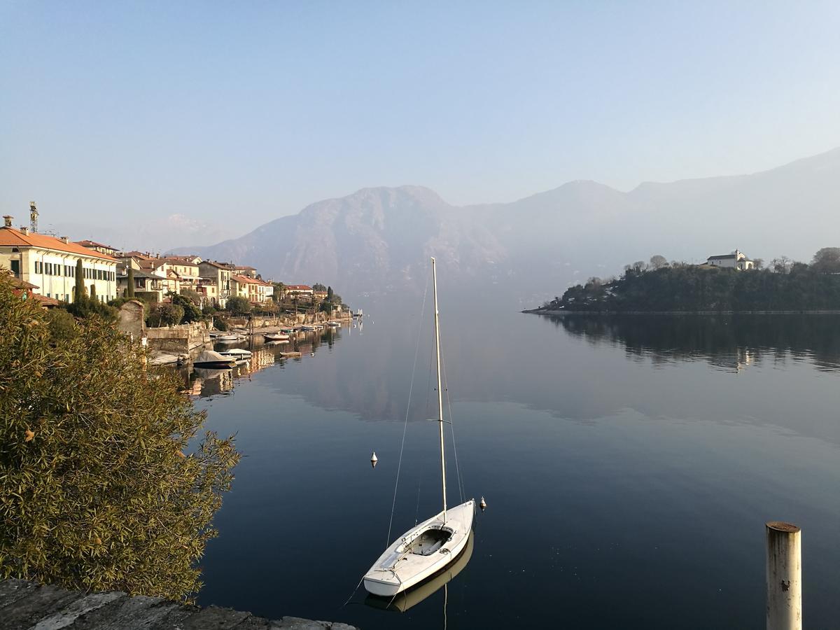 Ferienwohnung Rustico Vista Lago Lezzeno Exterior foto